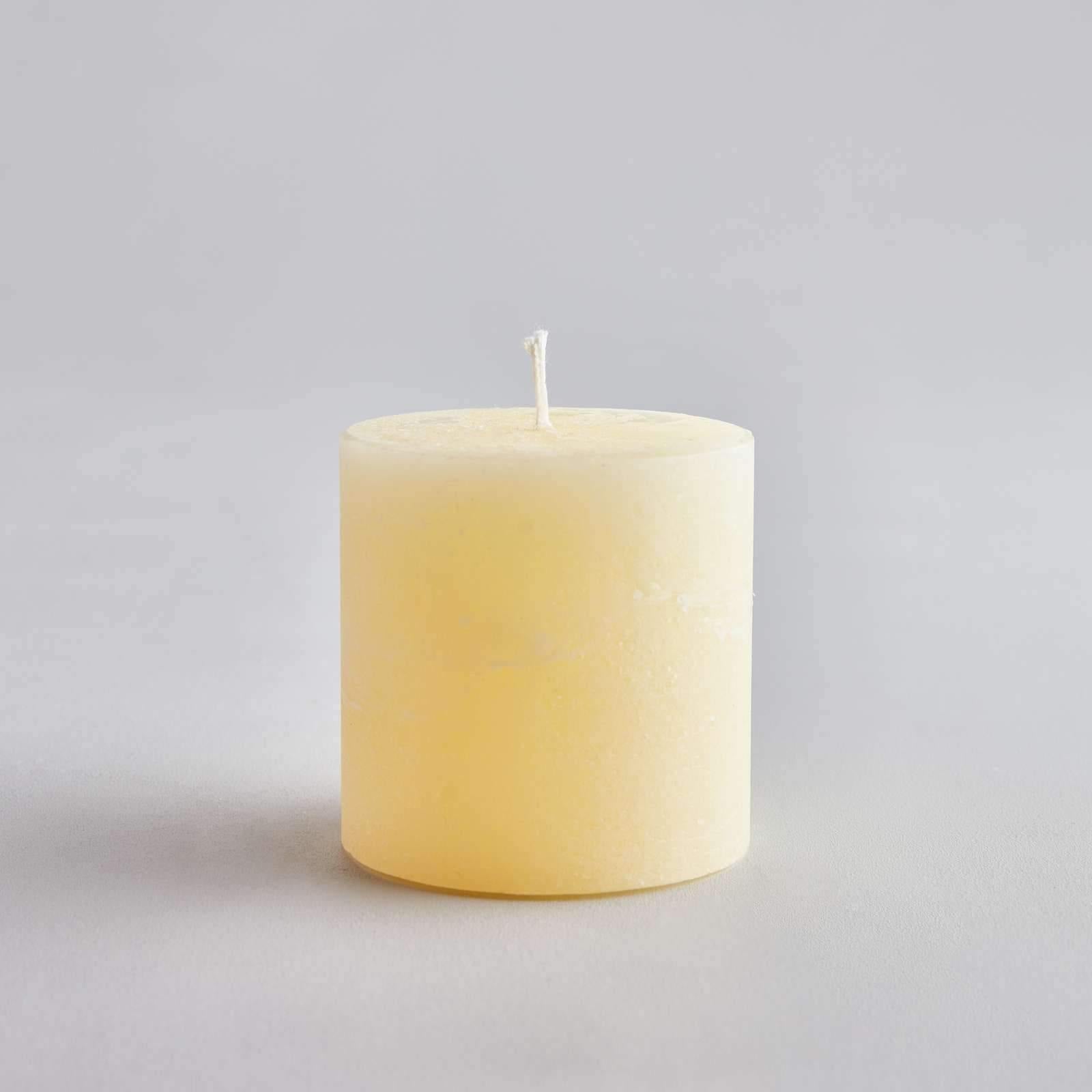 Lavender Scented 3" x 3" Pillar Candle - Smallhill Furniture Co.