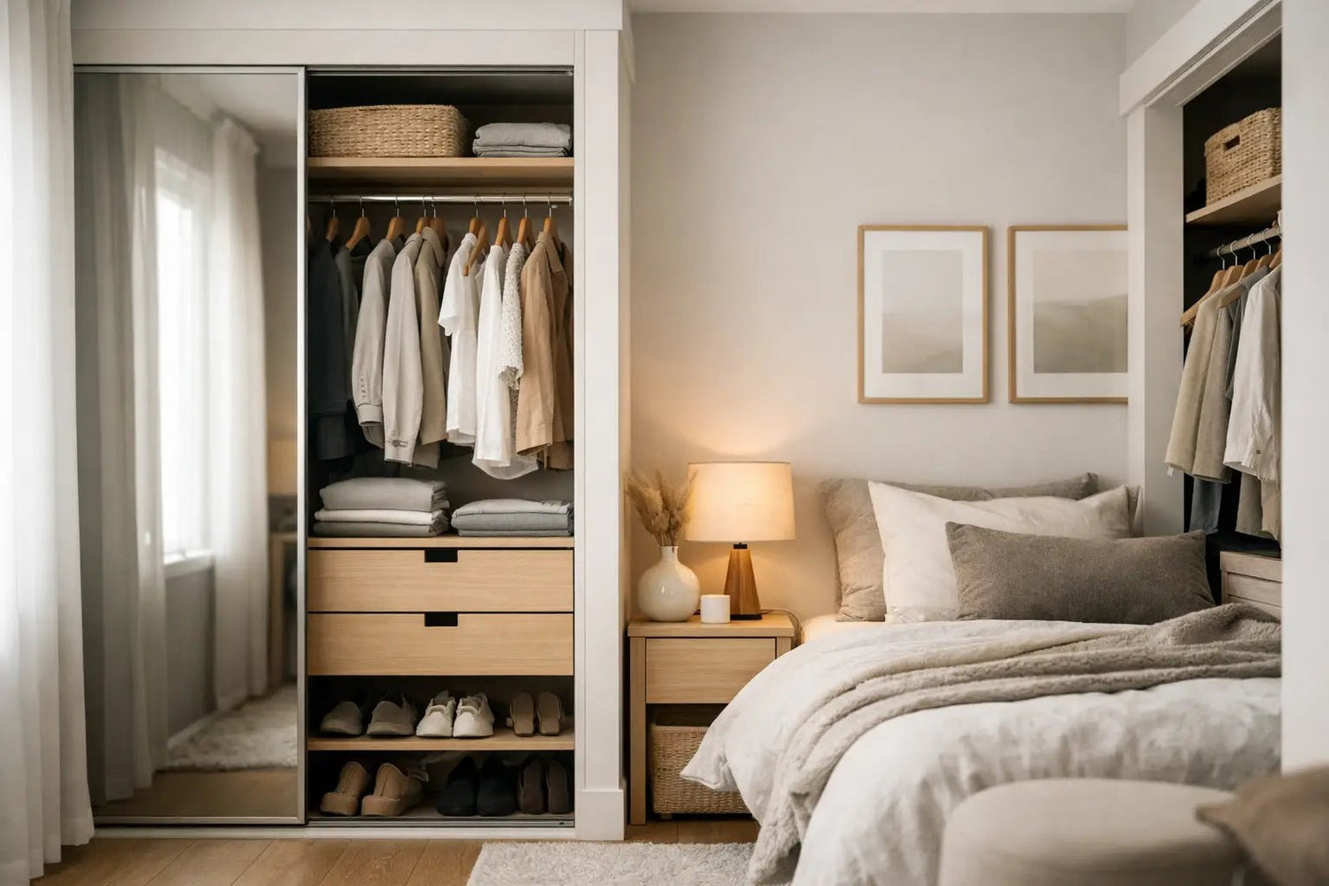 Best Wardrobe for Small Bedroom Spaces - Smallhill Furniture Co.
