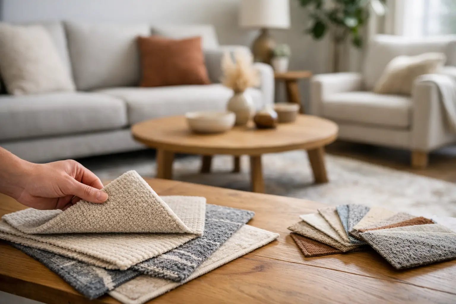 How to Choose a Living Room Rug - Smallhill Furniture Co.