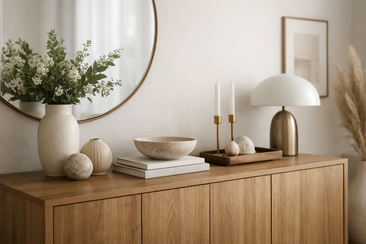 How to Style a Sideboard Beautifully - Smallhill Furniture Co.