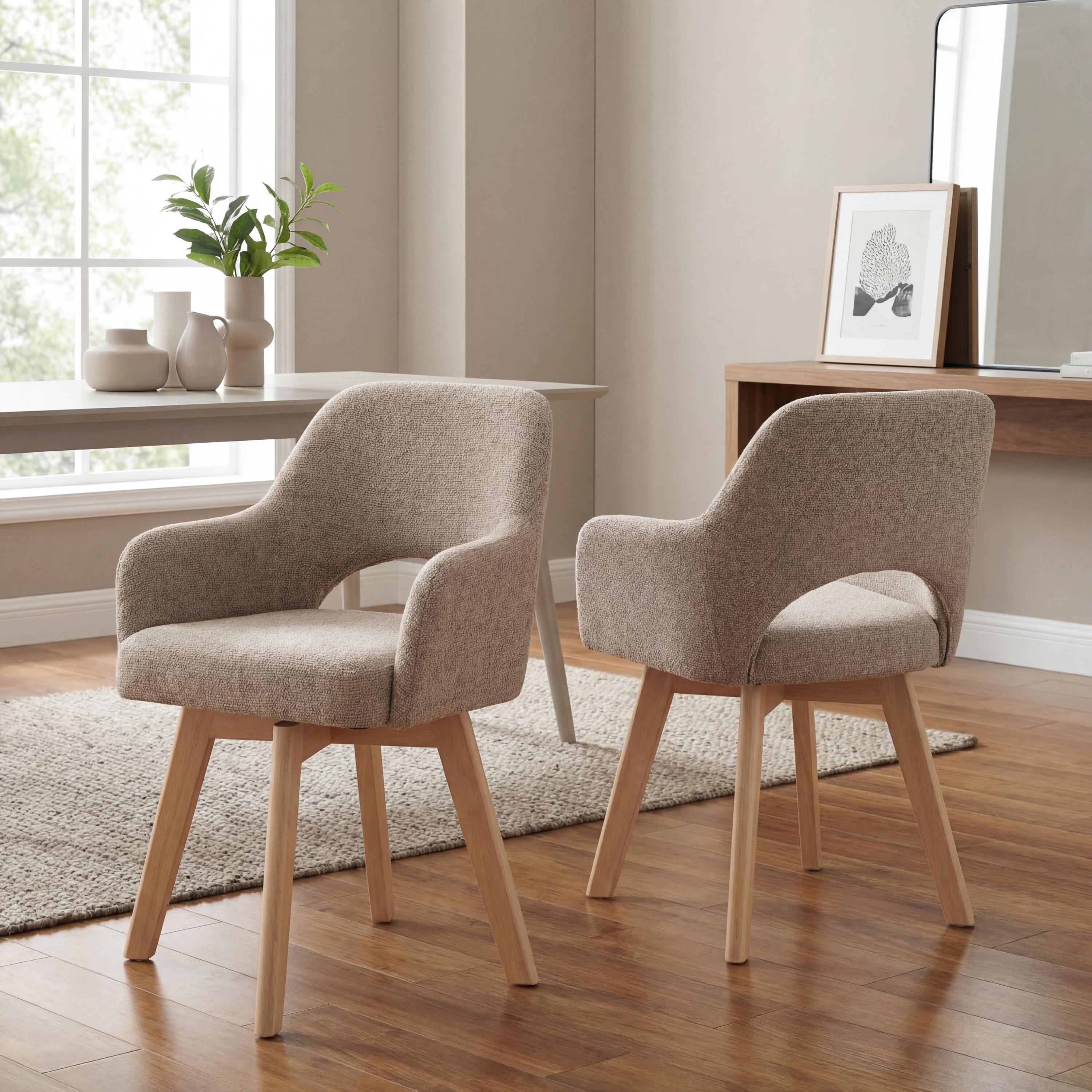 Rouen Champagne Dining Chair - Set of 2