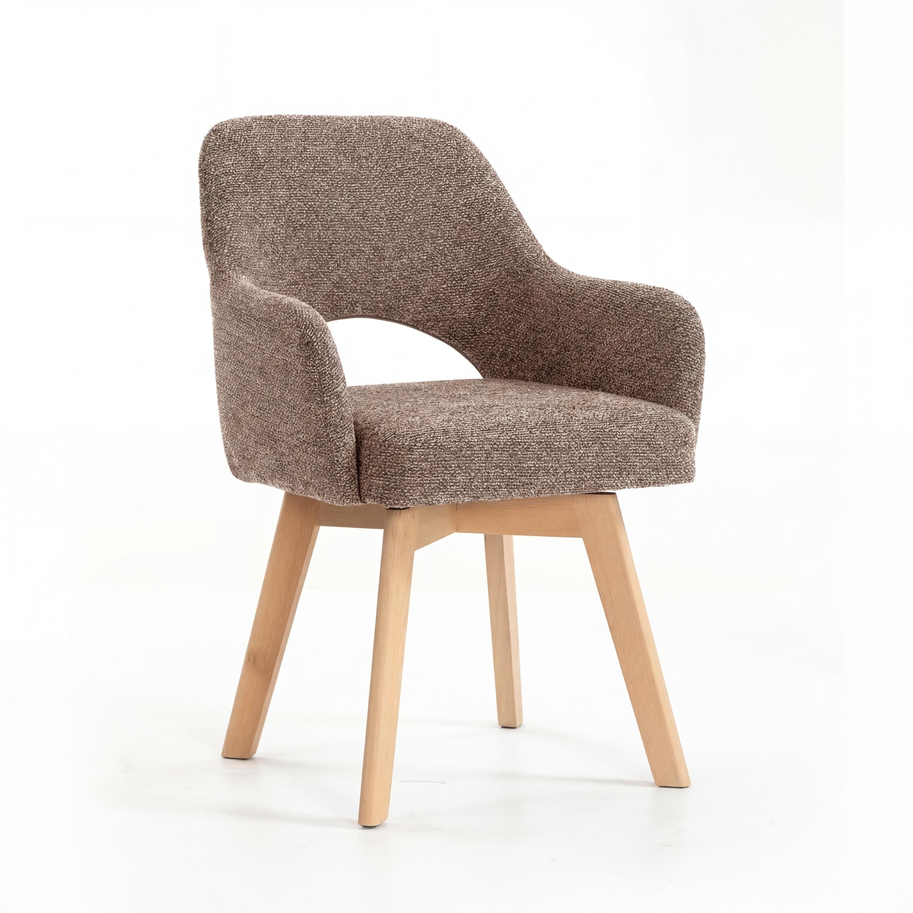 Rouen Coffee Dining Chair - Set of 2