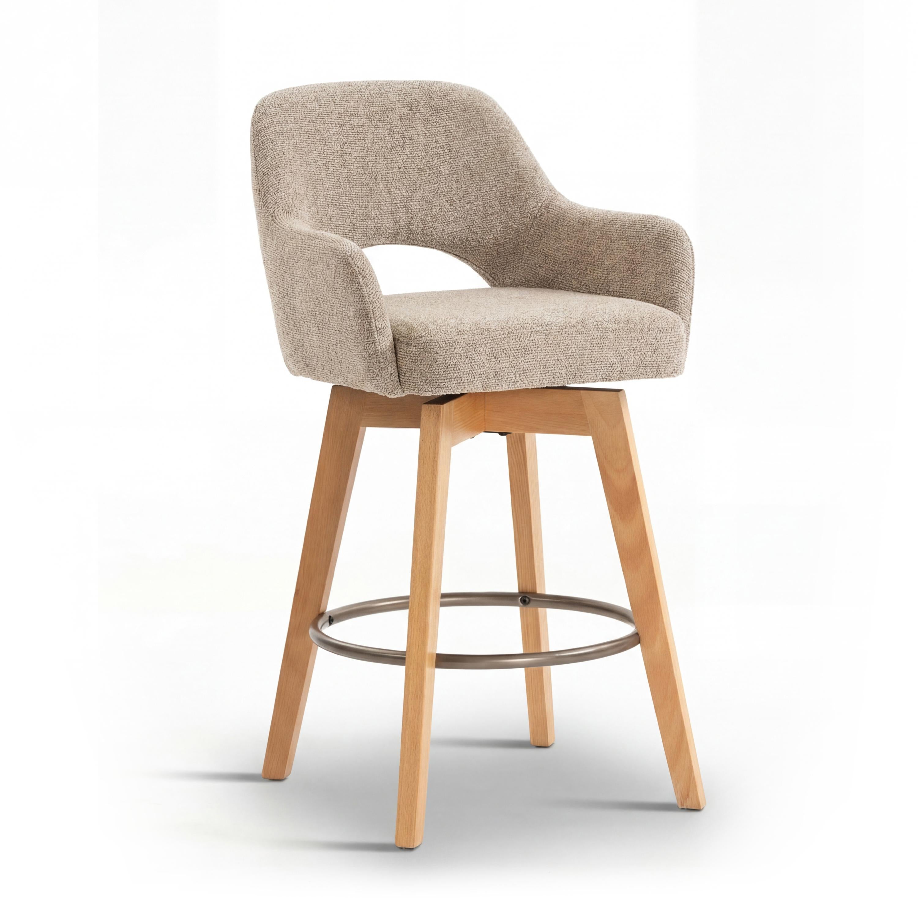 Rouen Champagne Bar Chair - Set of 2
