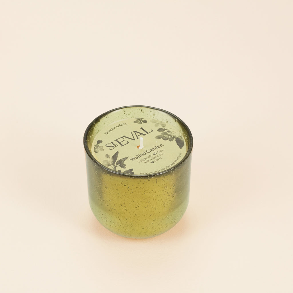 Walled Garden Sea Garden Pot Glass Candle