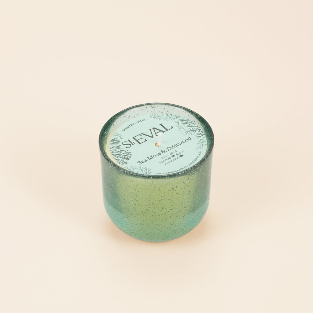 Sea Moss & Driftwood Sea Garden Glass Candle