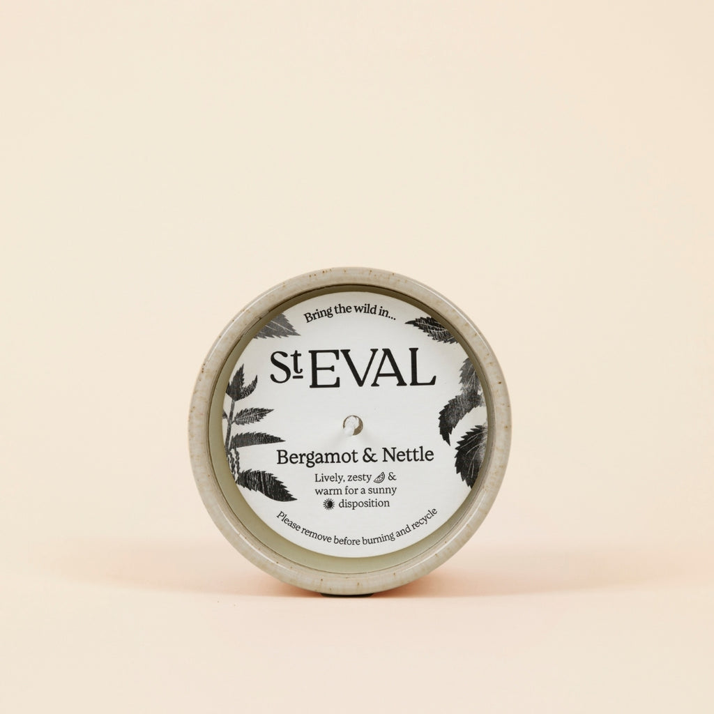 Bergamot & Nettle Sand Dune Pot
