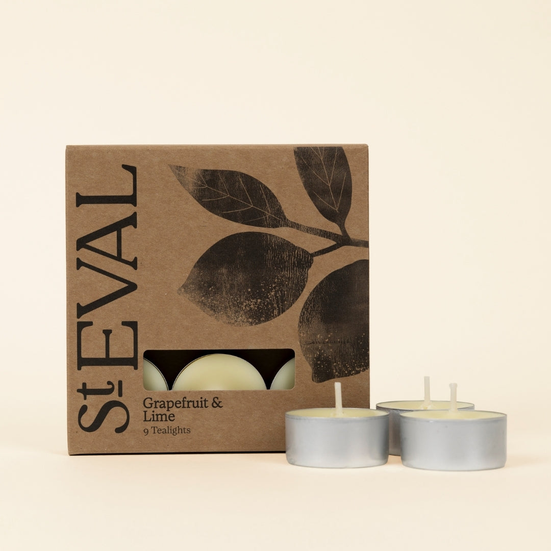 Grapefruit & Lime Scented Tealights