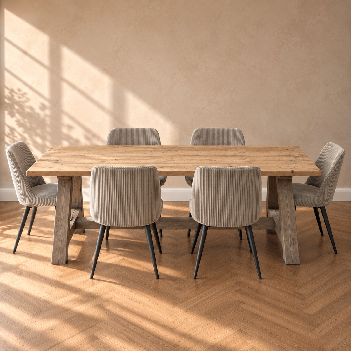 The Burford Reclaimed Dining Set