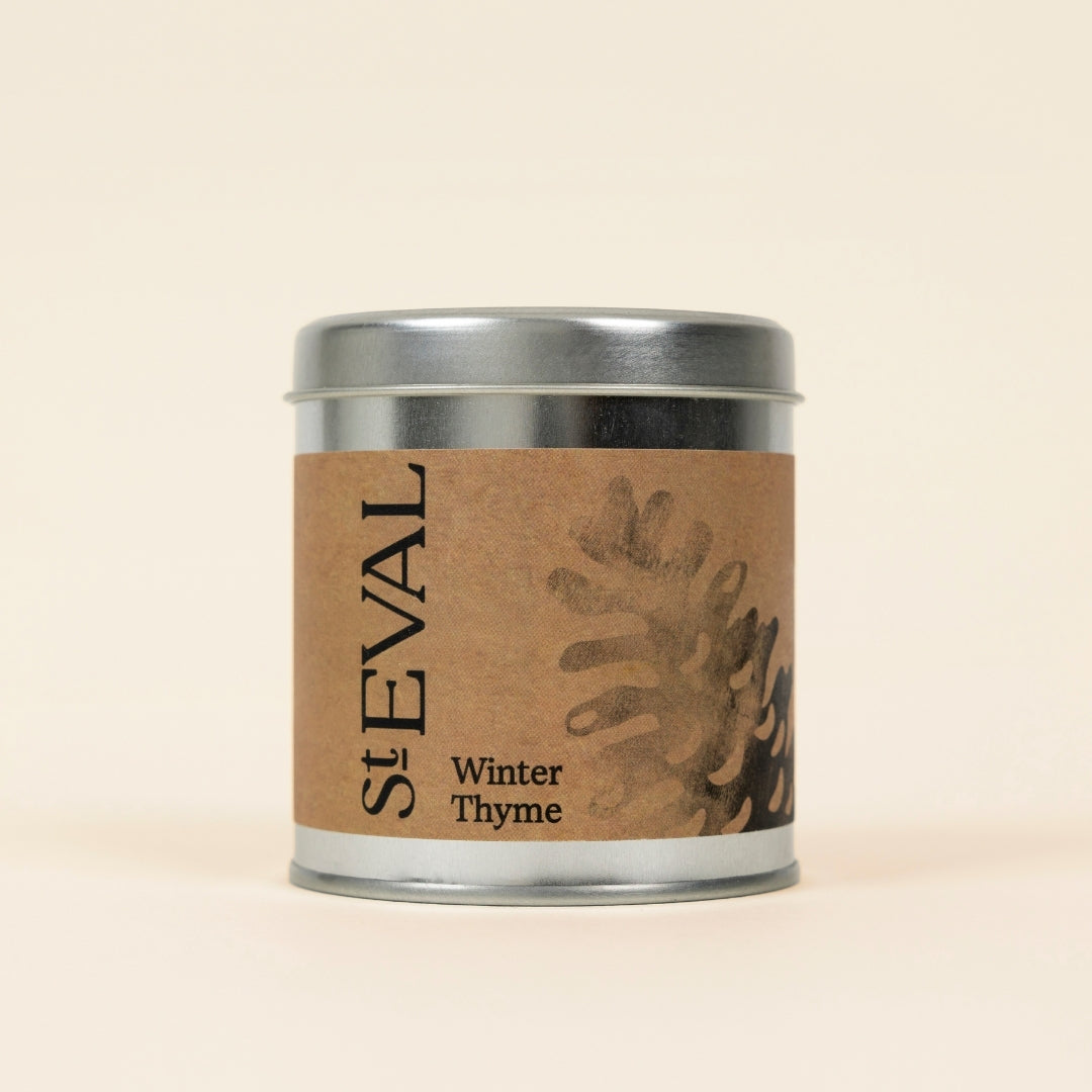 Winter Thyme Scented Tin Candle