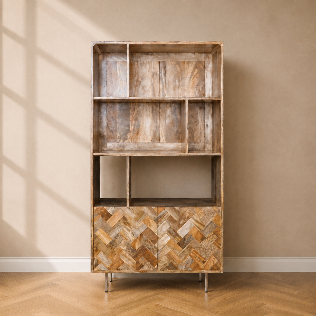 Block Mango Light Bookcase