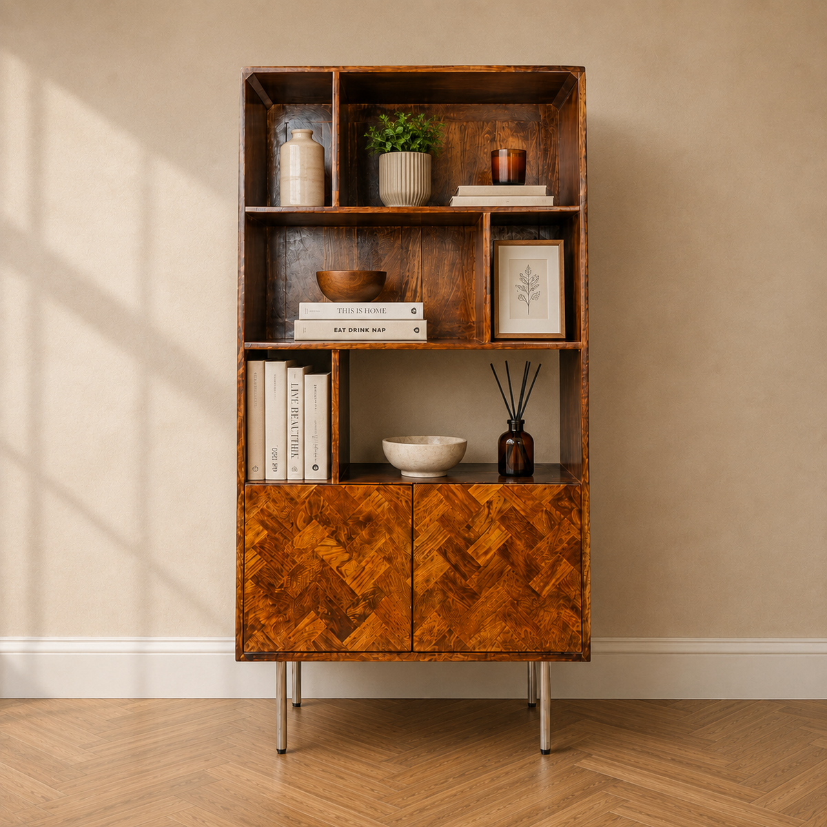 Block Mango Bookcase