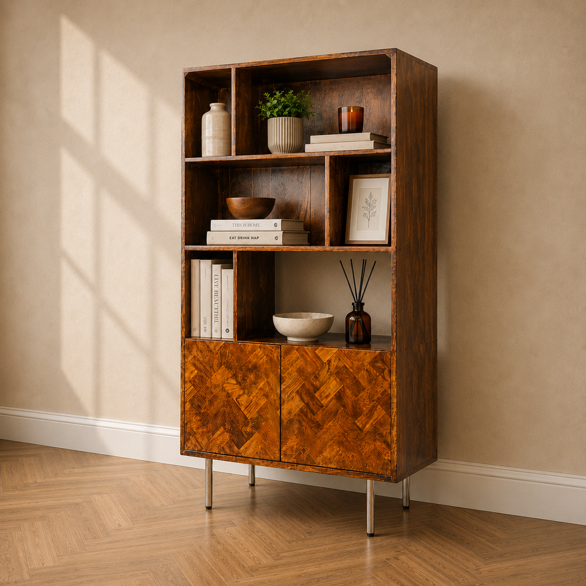 Block Mango Bookcase