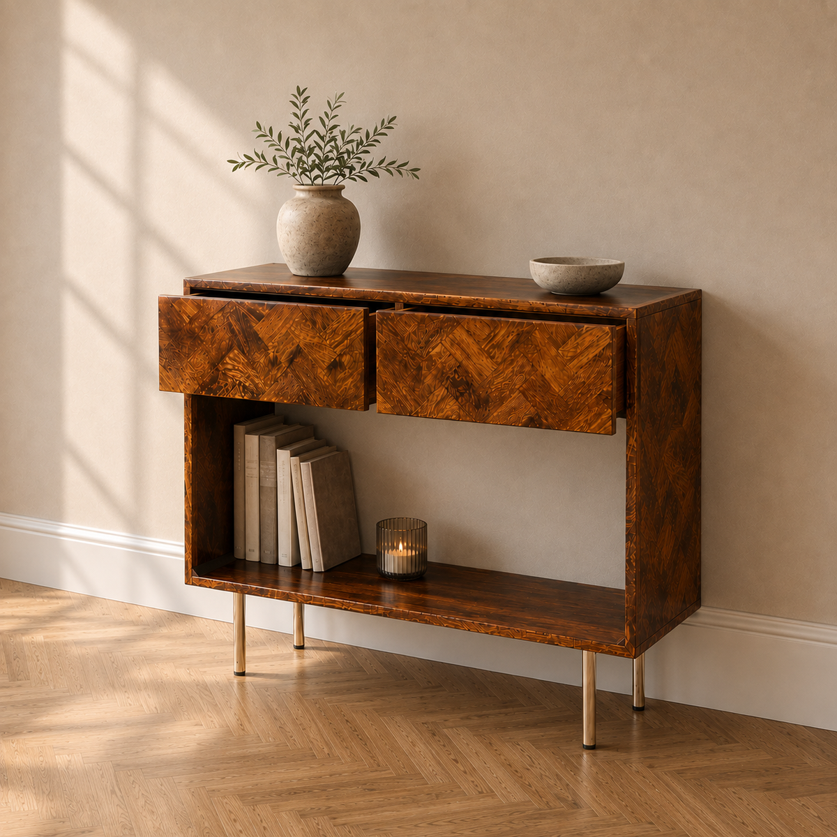 Block Mango Console Table