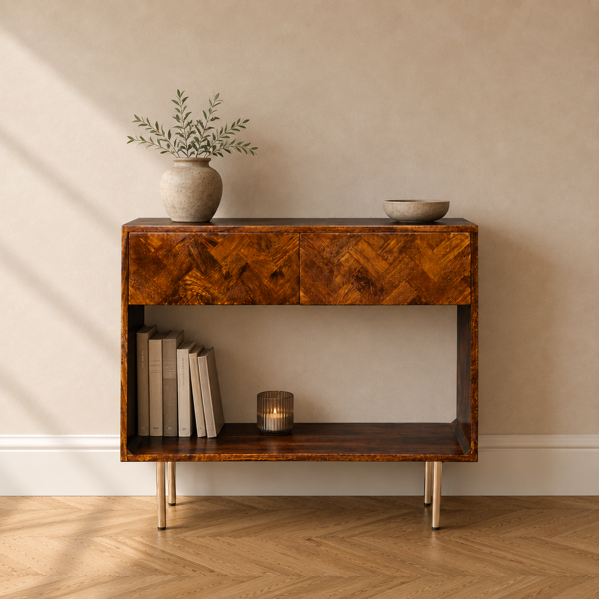 Block Mango Console Table