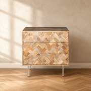 Block Mango Light Chest of Drawers