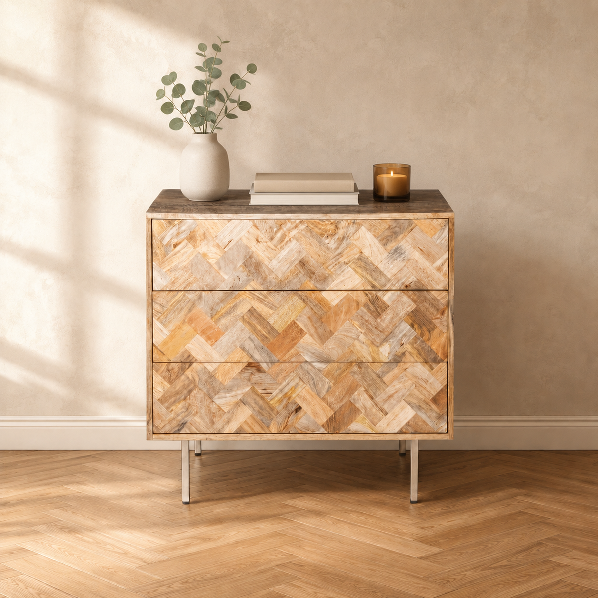 Block Mango Light Chest of Drawers