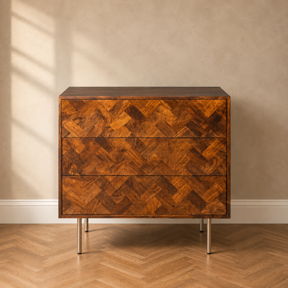 Block Mango Chest of Drawers