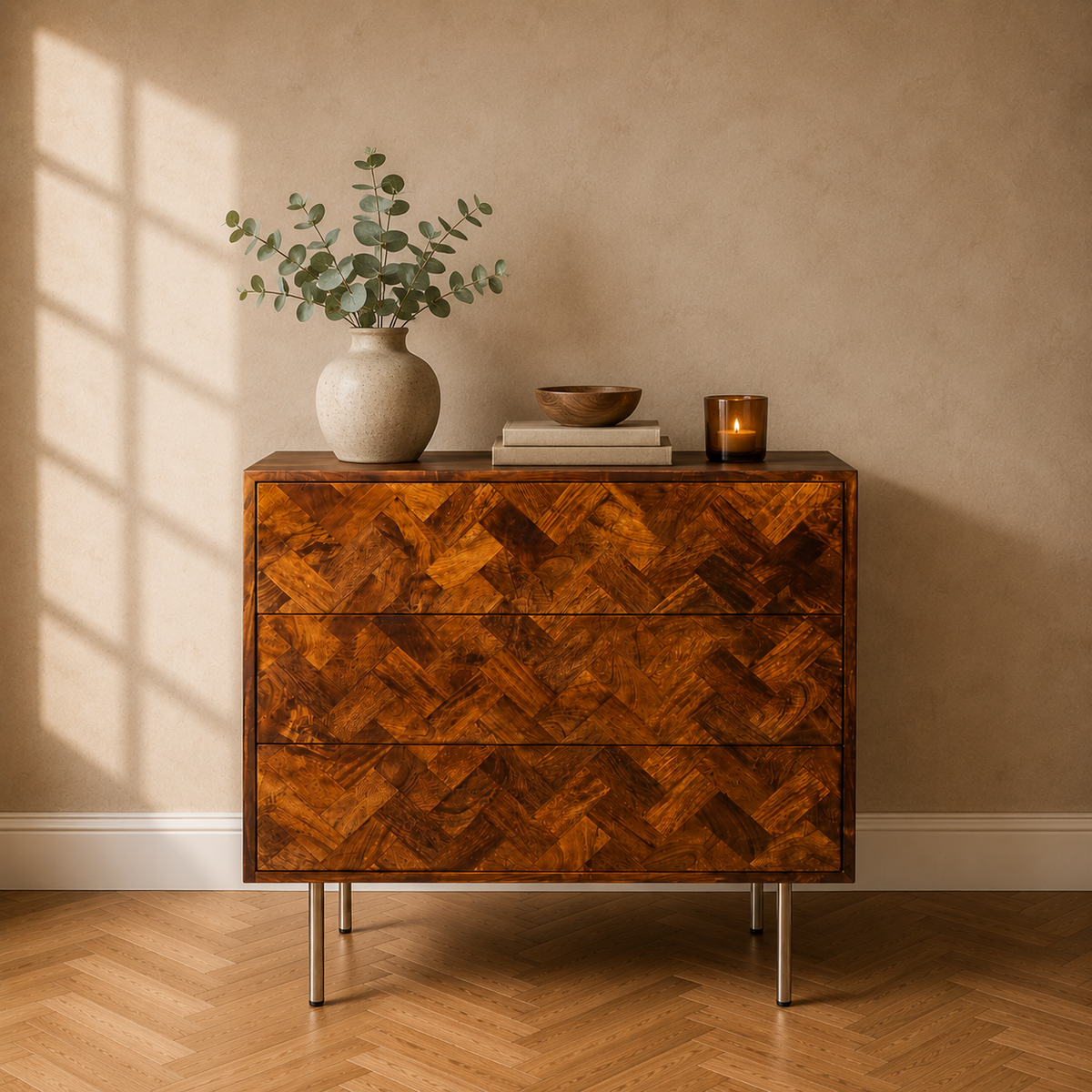 Block Mango Chest of Drawers