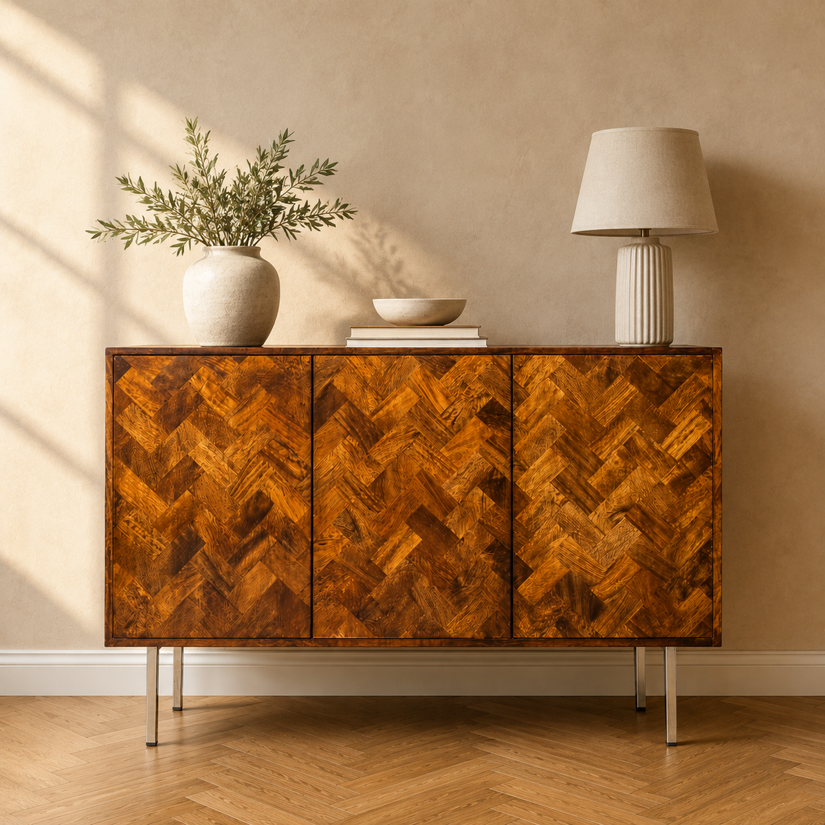 Block Mango 3 Door Sideboard