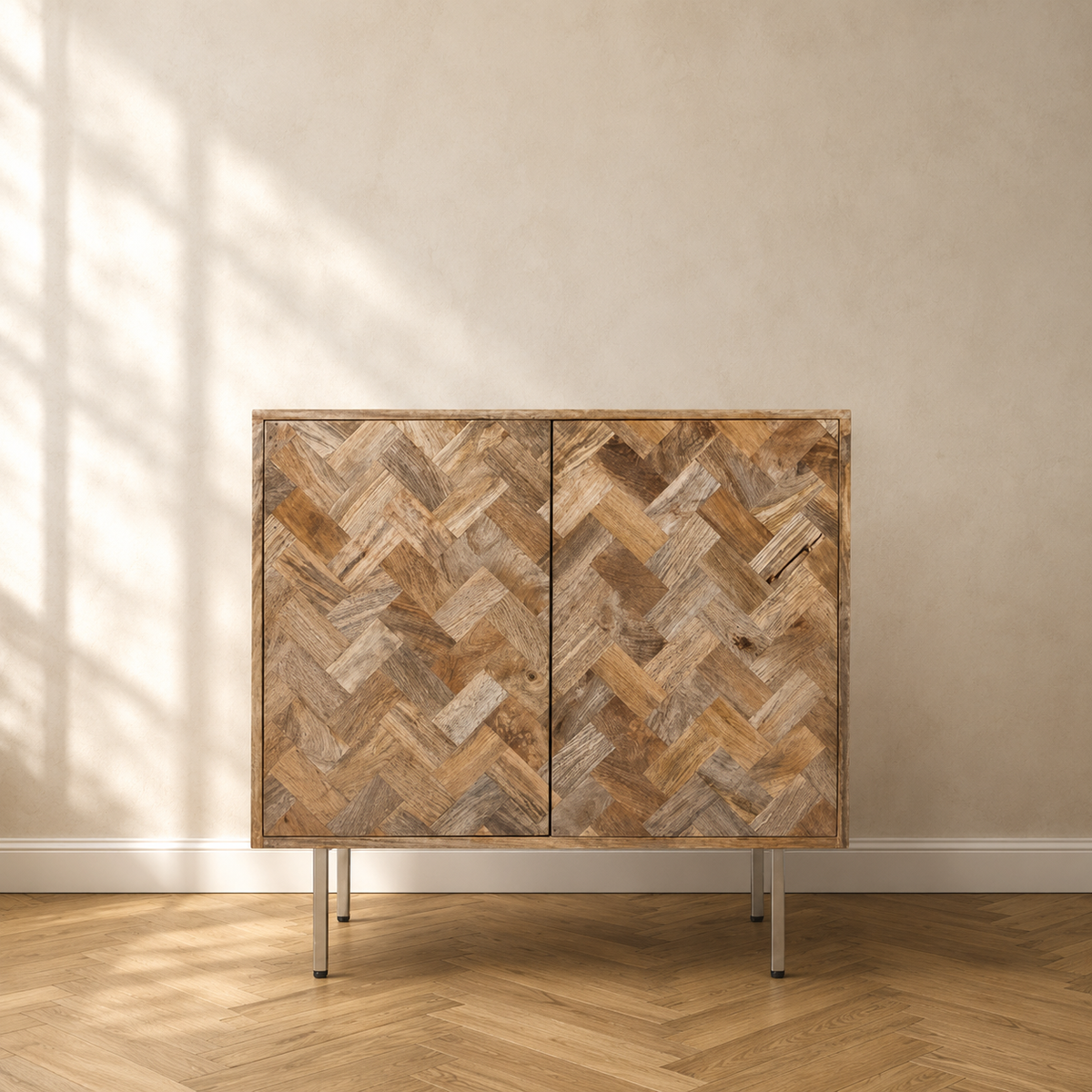 Block Mango Light 2 Door Cabinet