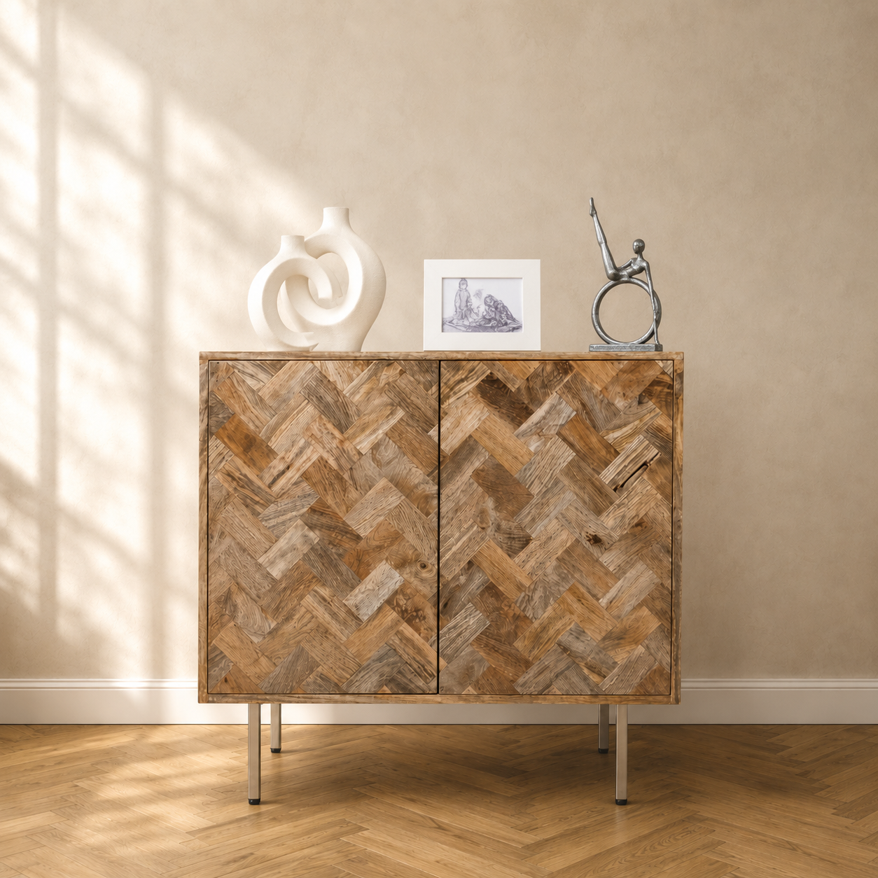 Block Mango Light 2 Door Cabinet