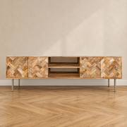 Block Mango Light Large TV Stand