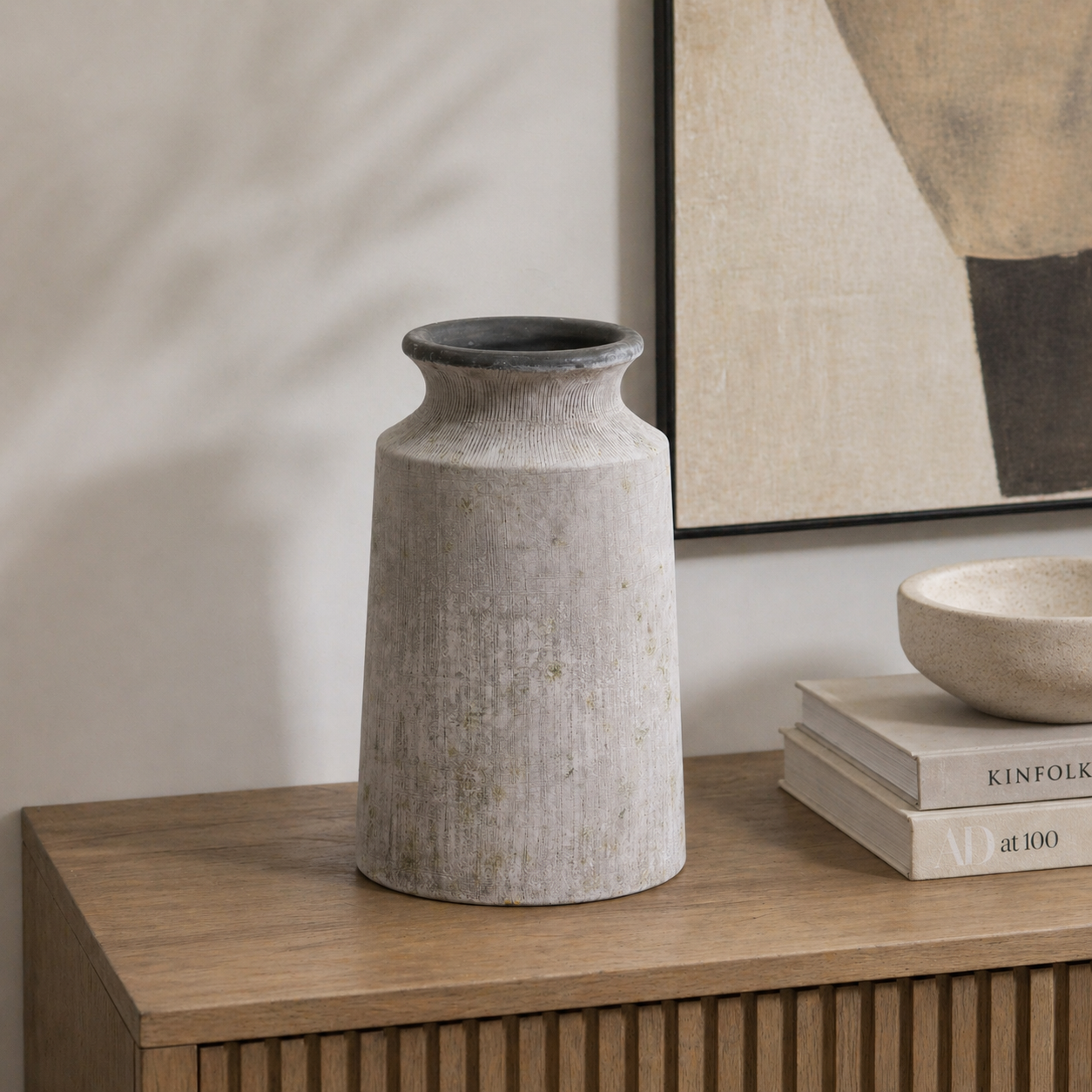 Bloomville Urn Stone Vase