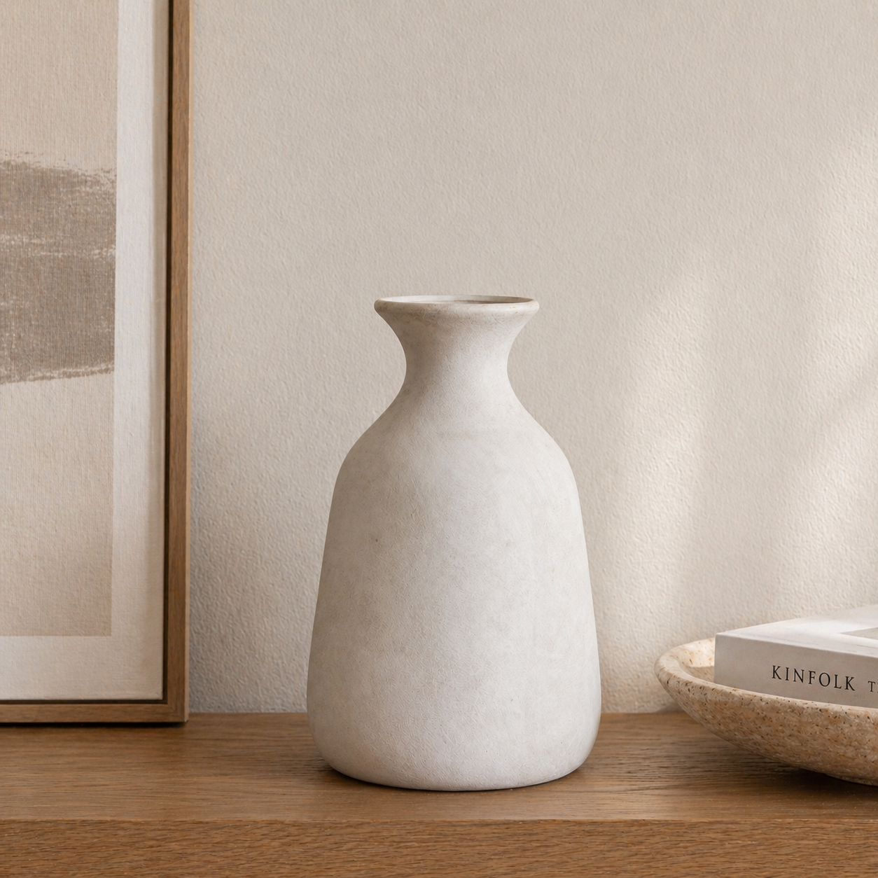 Darcy Ople Stone Vase