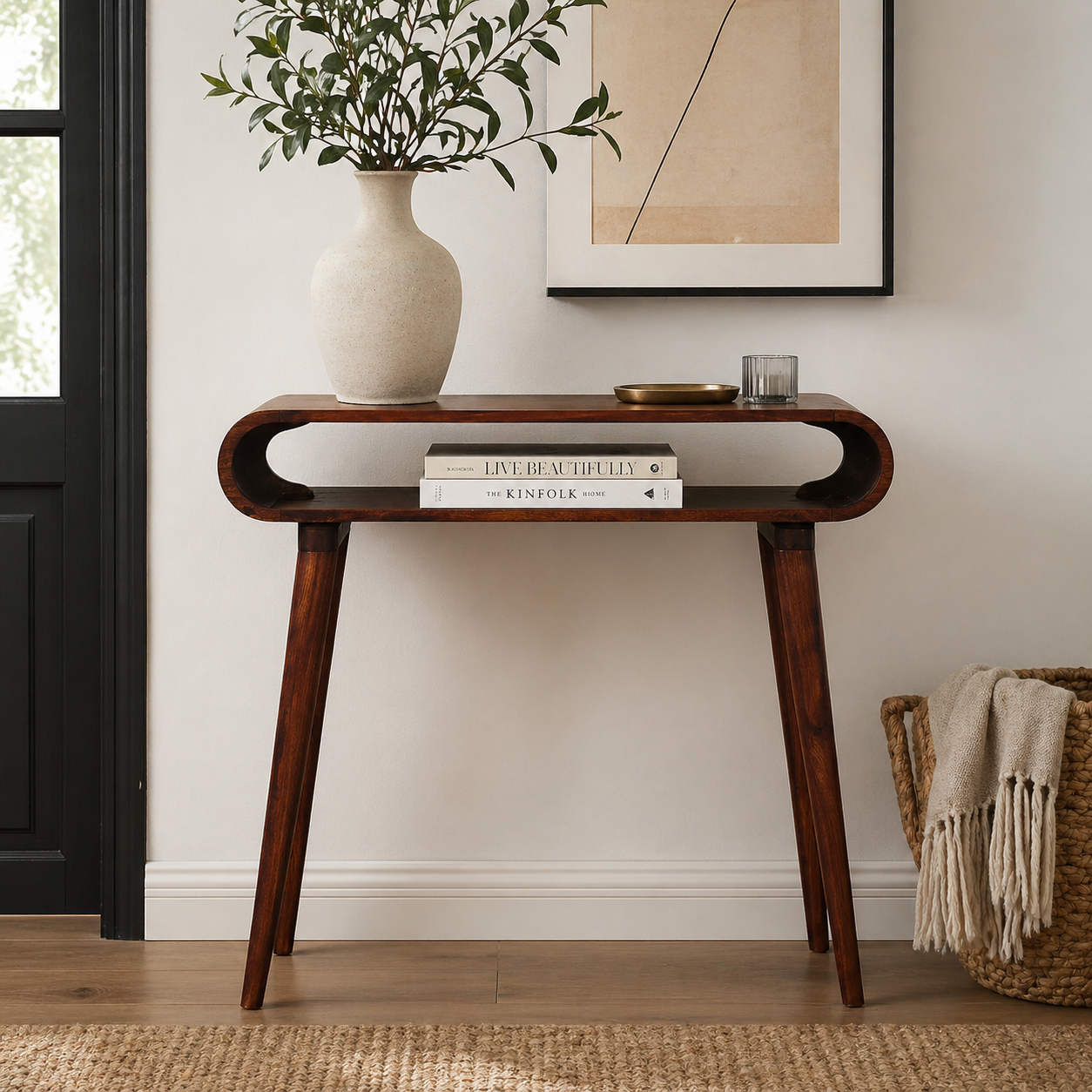Amaya Nordic Style Console Table