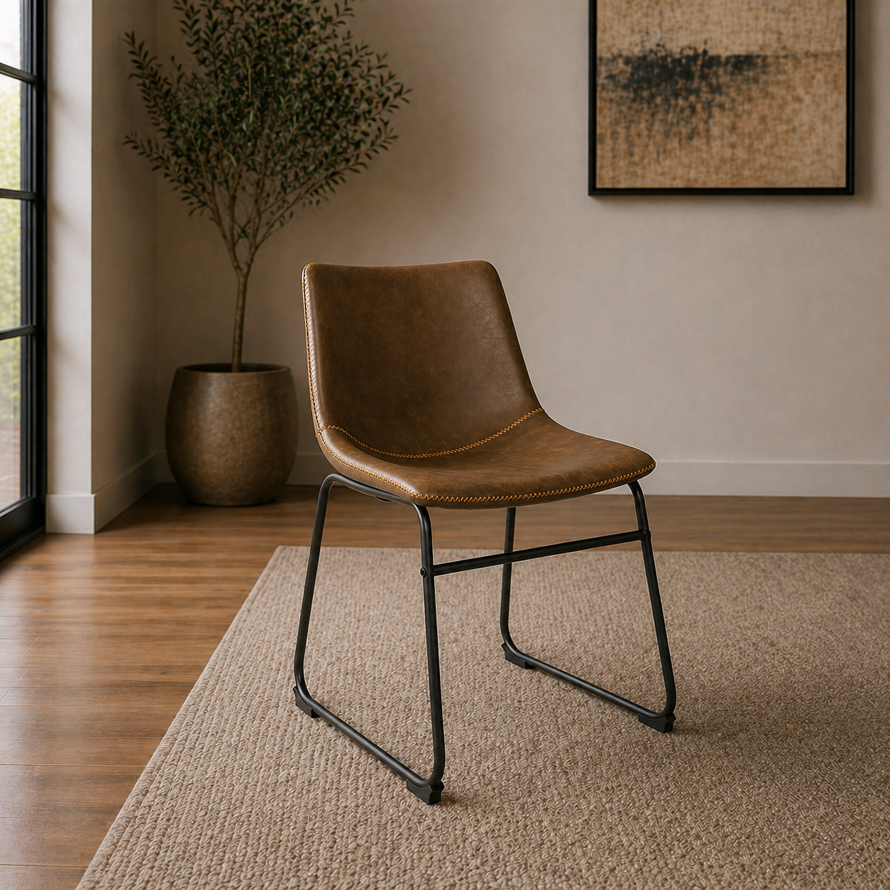 Cooper Dining Chair Chestnut - Set of 2