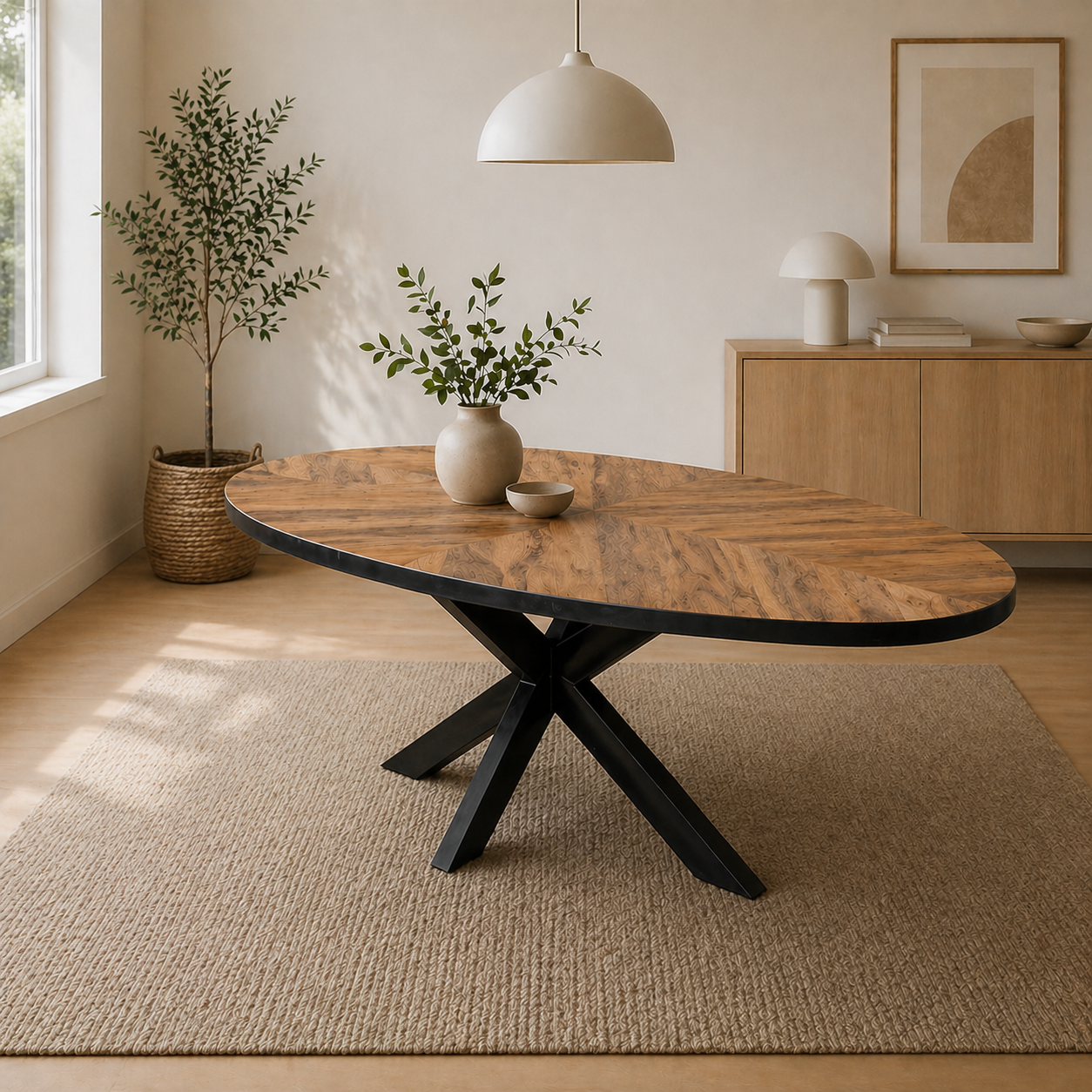 Oban Oval Dining Table