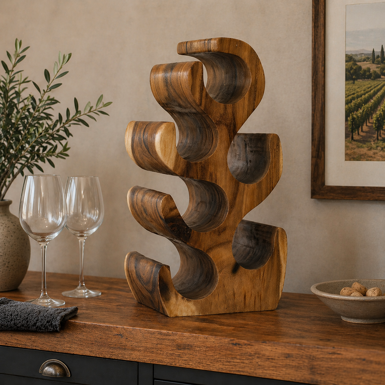 Natures Wine Tree 6 Bottle
