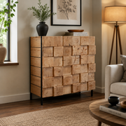 Blockwood Grain Cabinet