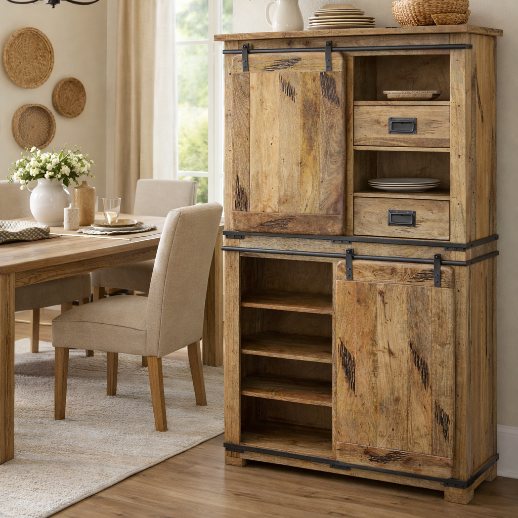 Foundry Large Display Cabinet