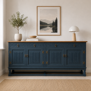 Old Charm 4 Door Sideboard 'Hague Blue'