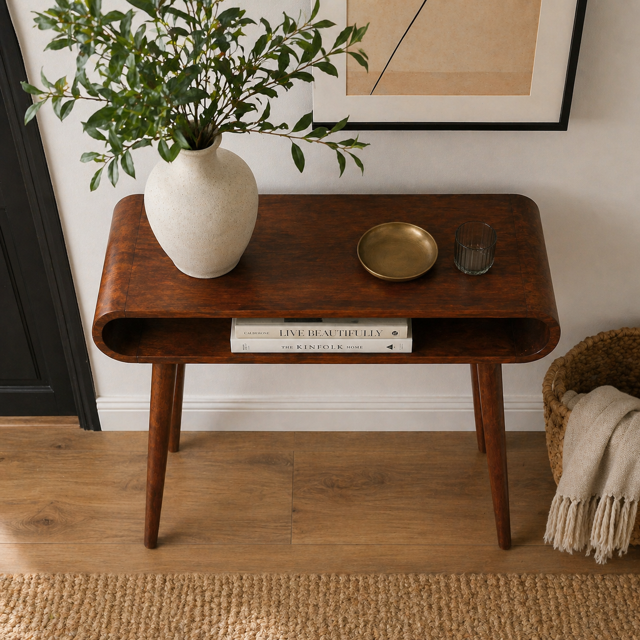 Amaya Nordic Style Console Table