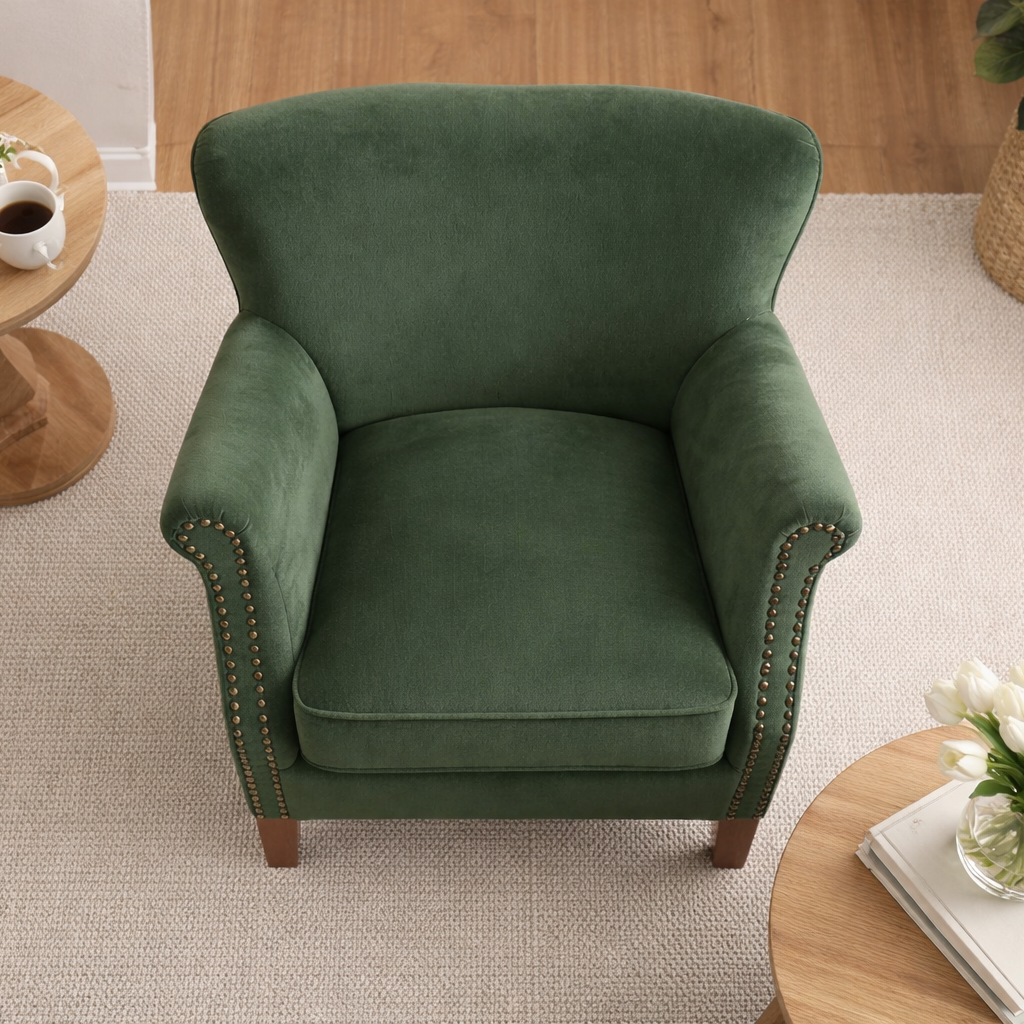 Cromarty Armchair In Forest Green
