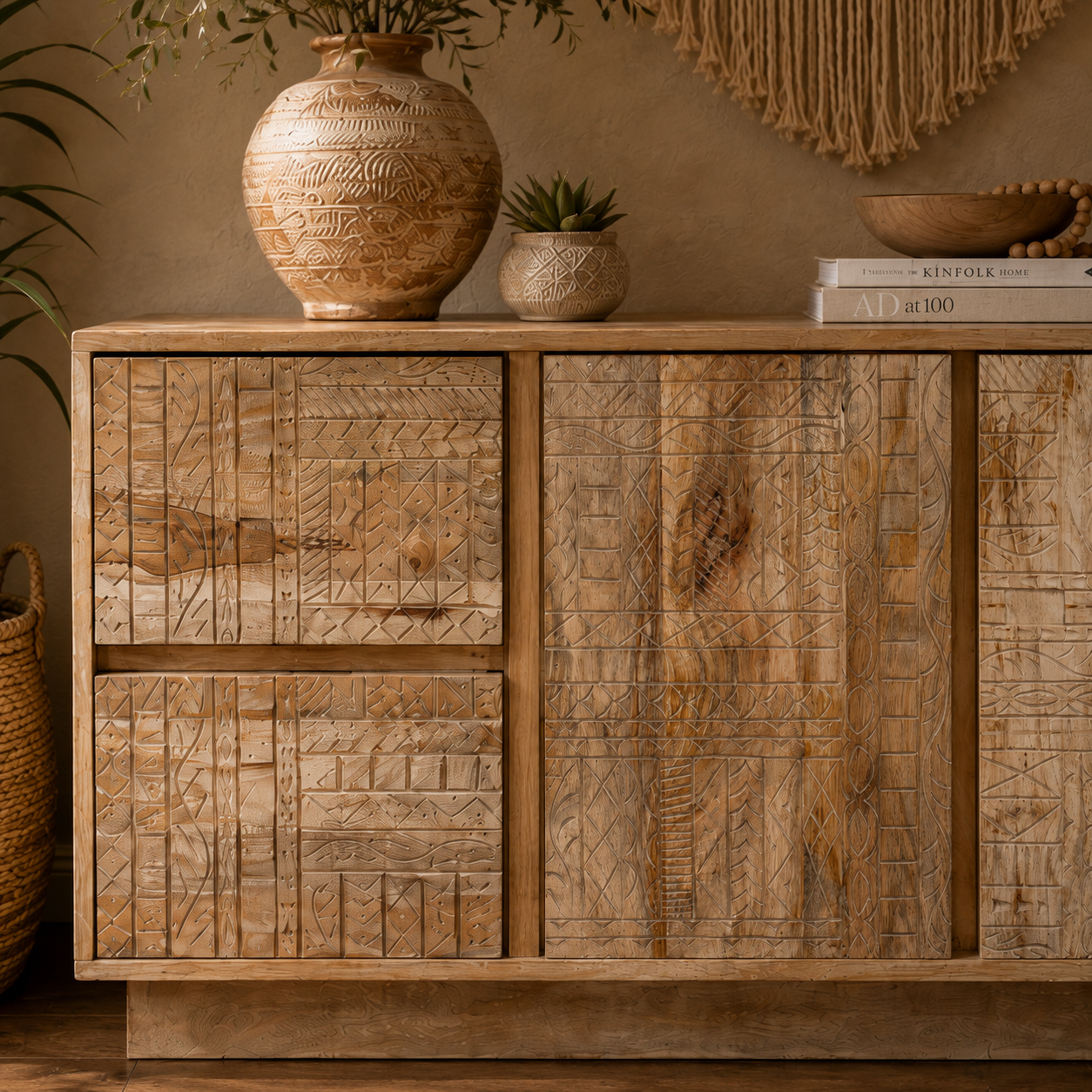 Marrakesh Carved Sideboard