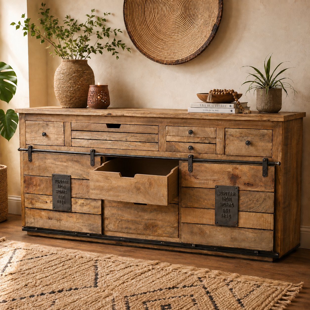 Jupiter Industrial Sideboard