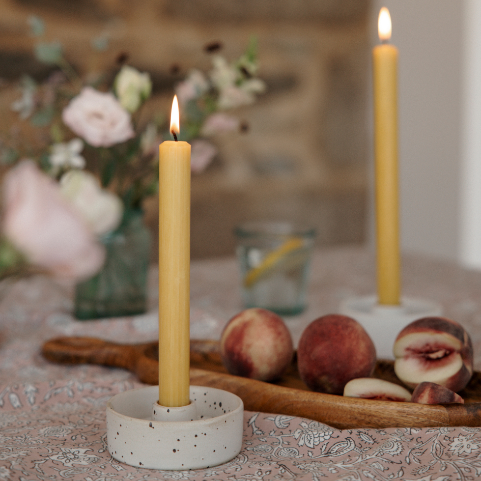 Ochre 7/8" x 10" Dinner Candles