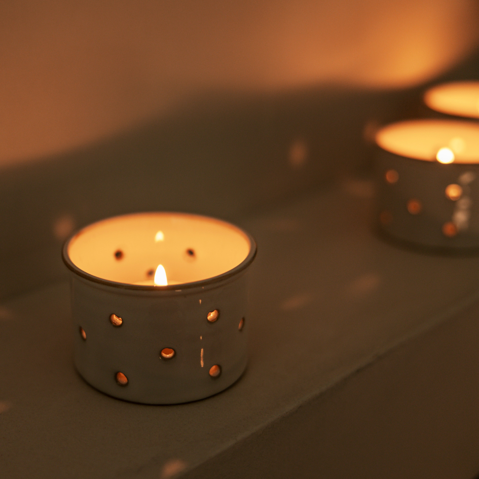 Orange & Cinnamon Scented Tealights