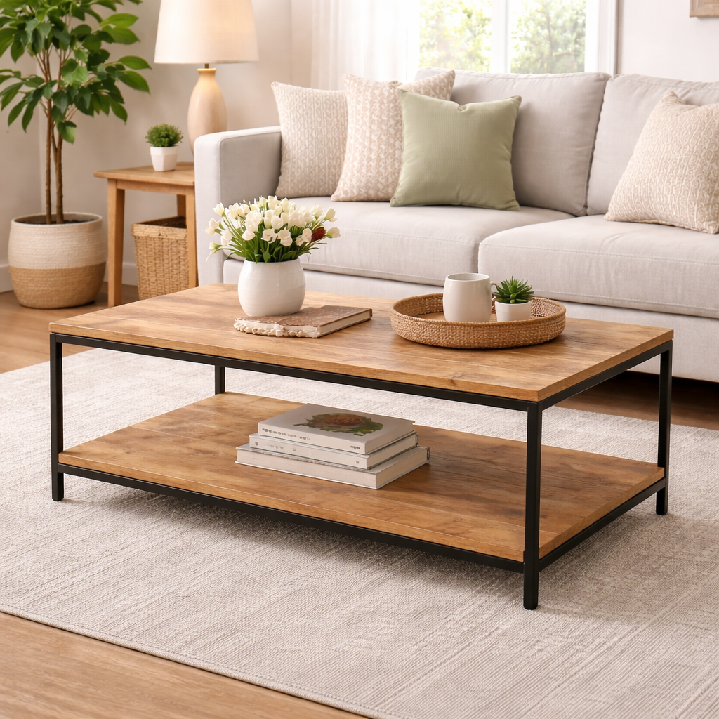 Old Empire Rectangle Coffee Table