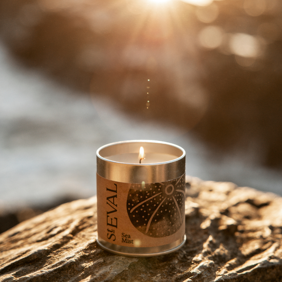 Sea Mist Scented Tin Candle