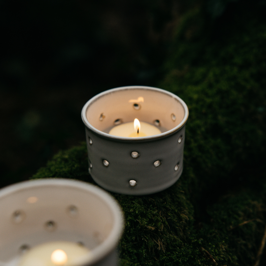 Granite & Moss Scented Tealights