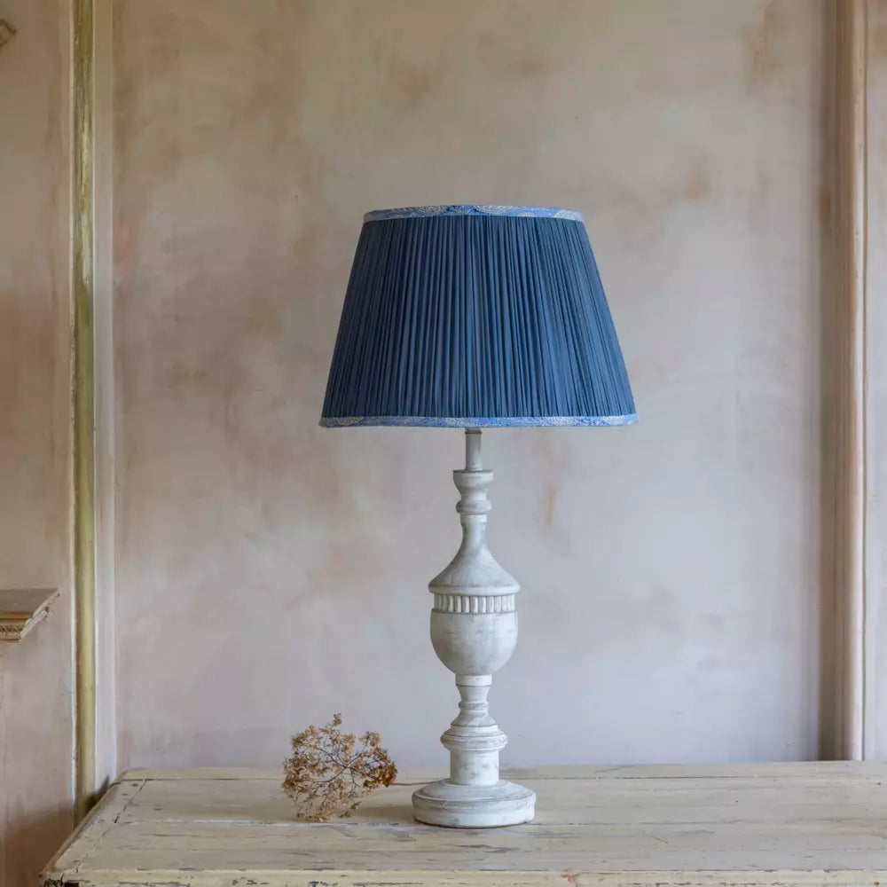 Lamp Base Augusta Antique White