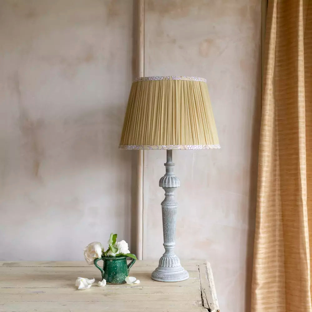 Lamp Base Constance Vintage White