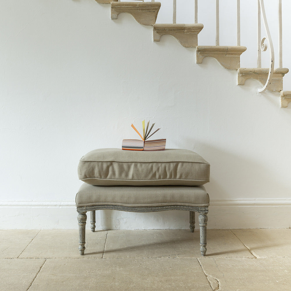 Tilda Footstool Taupe