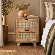 Amara Rattan Bedside Table