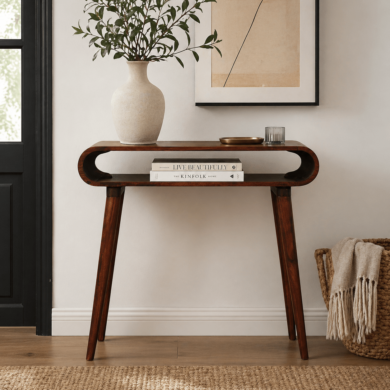 Amaya Nordic Style Console Table - Smallhill Furniture Co.