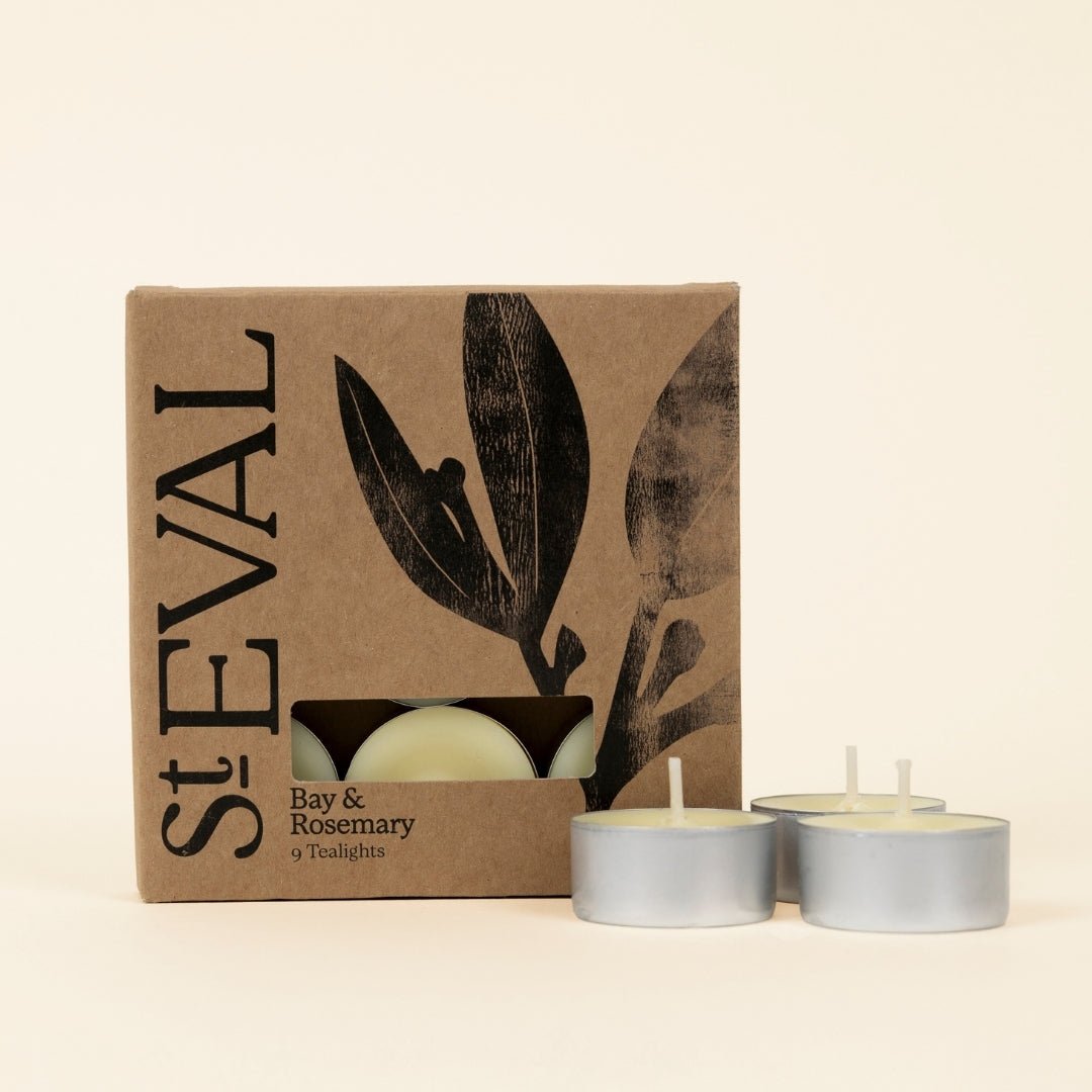 Bay & Rosemary Scented Tealights - Smallhill Furniture Co.